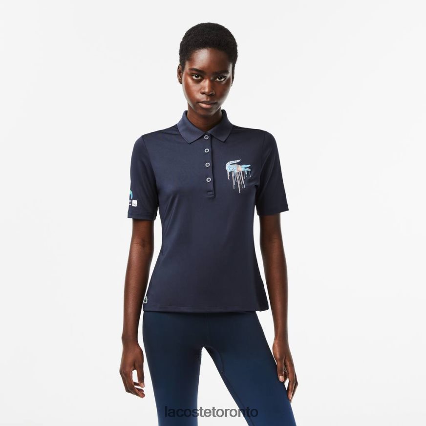 Clothing Lacoste Sport Miami Open Edition Polo Blue Women Z60BPR2374