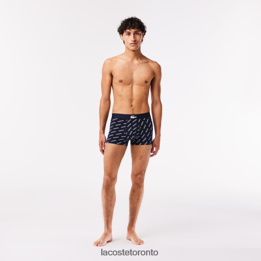 Clothing Lacoste Stretch Cotton Trunk 3-Pack Navy Blue/White/Grey Chine Men Z60BPR1430